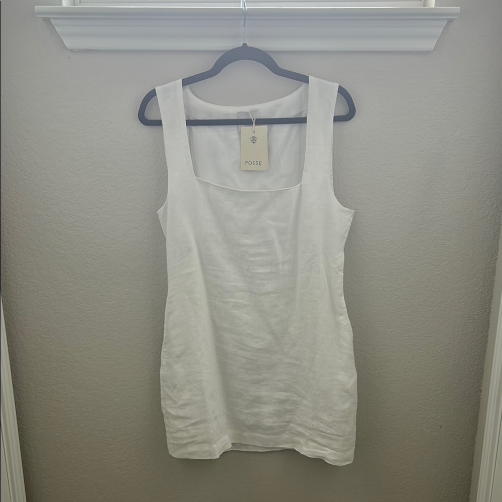 Posse White Alice Mini Dress
